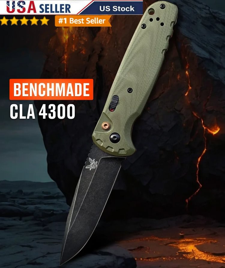 ⚡Last Day 80% OFF丨🦋Benchmade CLA 4300 Automatic Knife✈️Buy 2 Free Shipping Only Today!
