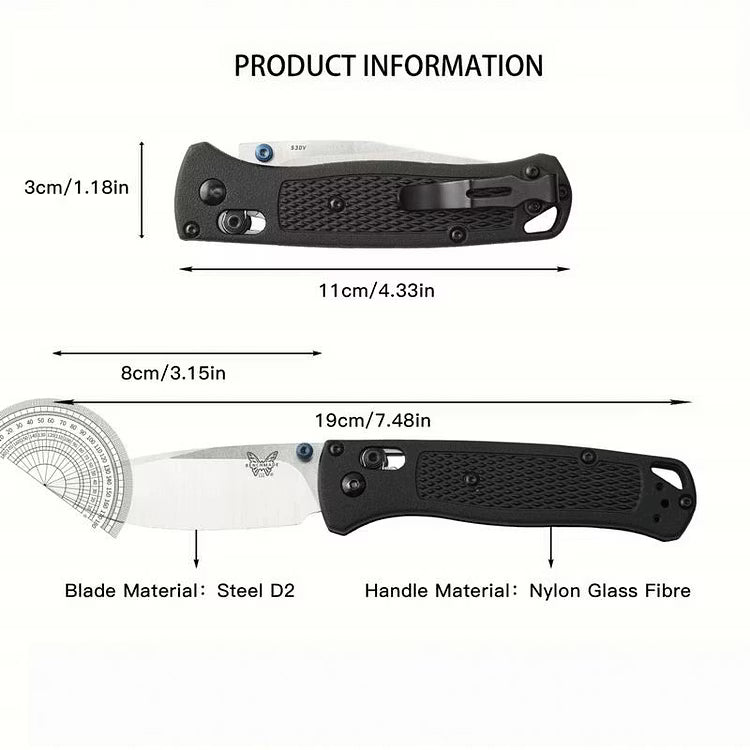⚡Last Day 80% OFF丨Benchmade Bugout 535 Ultra-Light EDC Knife,✨ Buy 2 Free Shipping Only Today